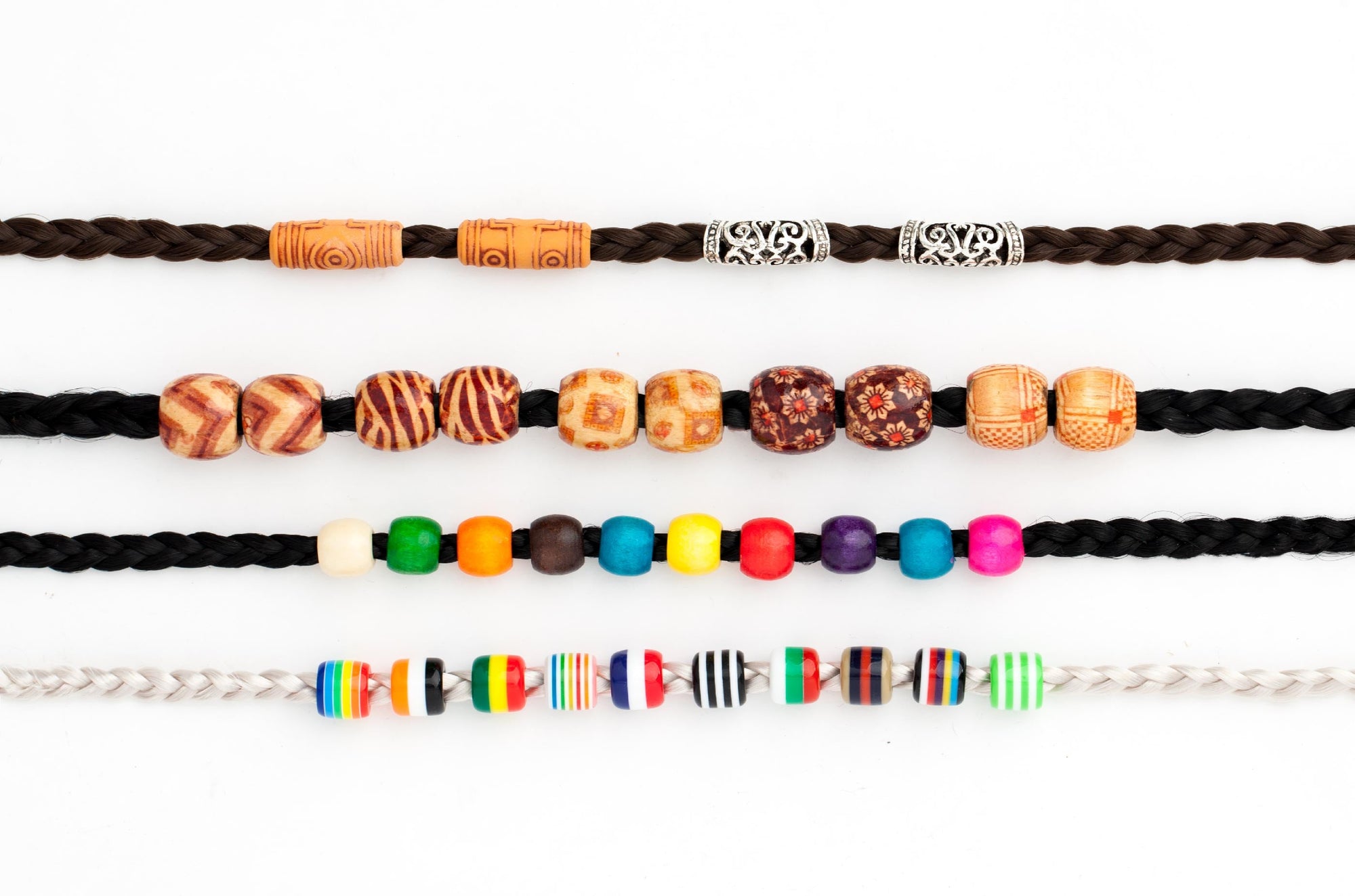 Fém hajgyöngy AFROline 1db-2